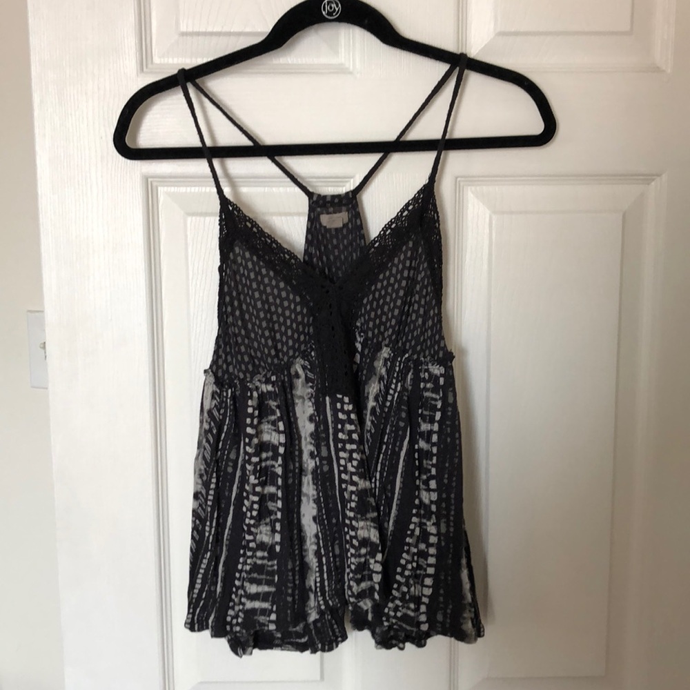 Black and Grey, Urban Outfitters tank top